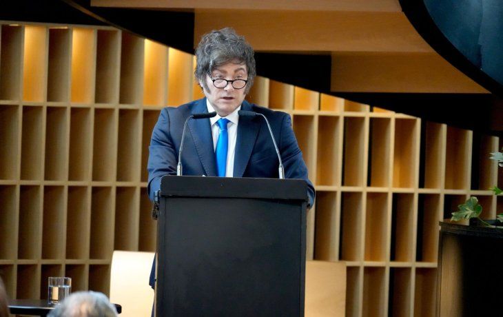 Javier Milei pidió apoyo a empresarios y confesó que la mejora en el bolsillo será paulatina