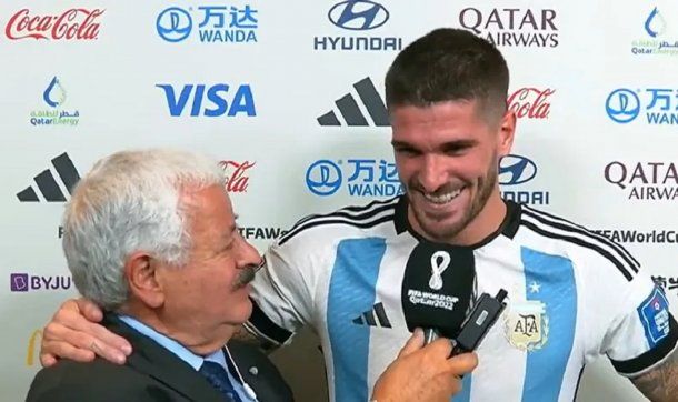 Rodrigo De Paul le dedicó un cariñoso mensaje a Tini Stoessel: Es de fierro