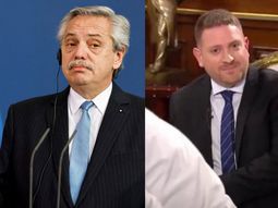 Tras el descargo de Jonatan Viale, Alberto Fernández volvió a usar un emoji para chicanearlo