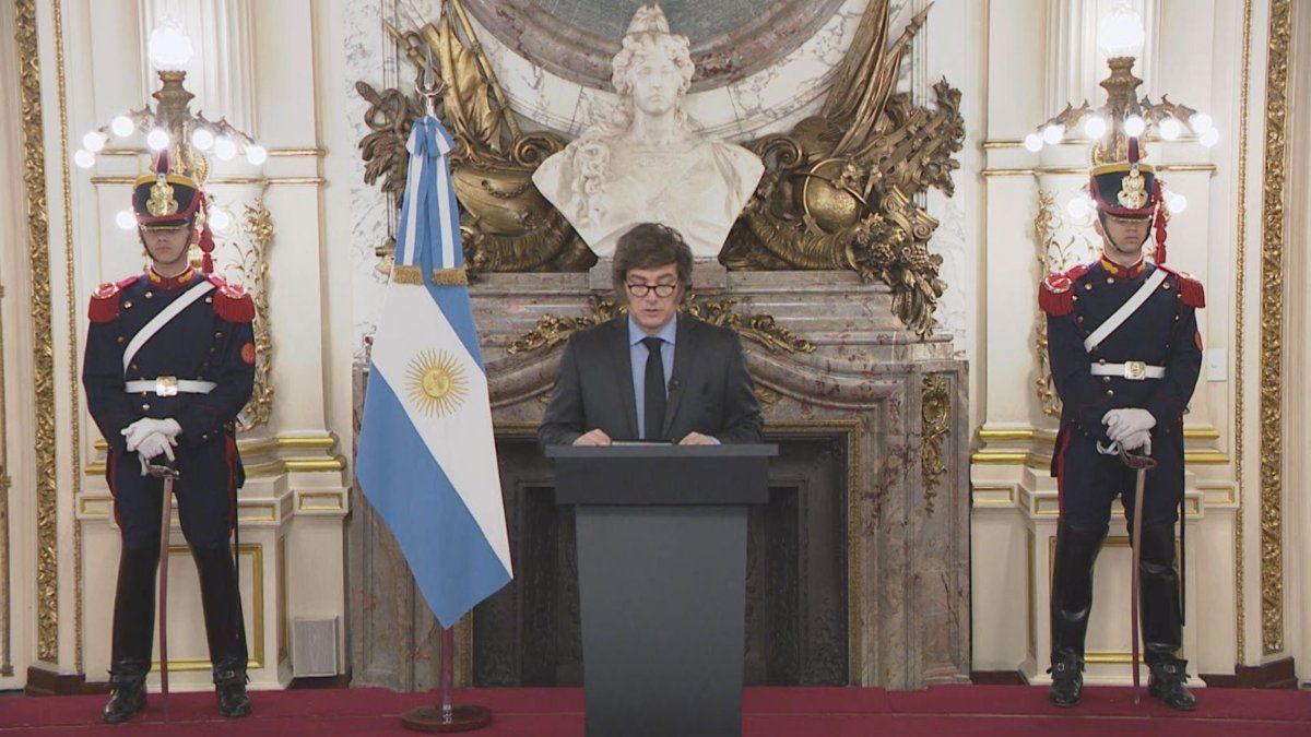 Sin anuncios rimbombantes, Javier Milei presentó su Presupuesto 2025 en cadena nacional: Lo peor ya pasó