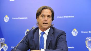 El presidente del Uruguay, Luis Lacalle PoU. El presidente del Uruguay, Luis Lacalle PoU.
