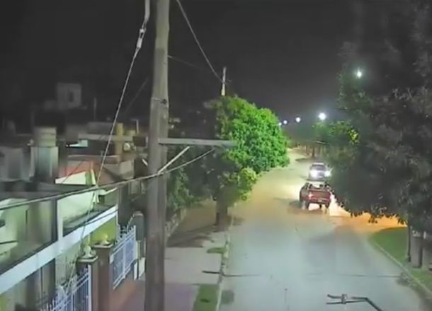 Córdoba: se fue sin pagar la nafta y chocó escapando de la Policía