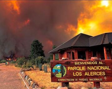 Incendio en el Parque Nacional Los Alerces afecta más de 1.000 hectáreas
