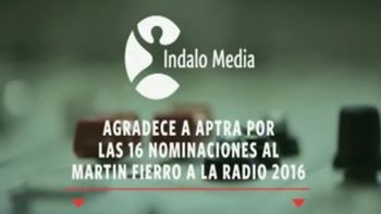 indalo media agradece a aptra por las 16 nominaciones al martin fierro de radio indalo media agradece a aptra por las 16 nominaciones al martin fierro de radio