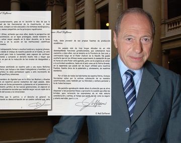 Zaffaroni le envió a Cristina su carta de renuncia a la Corte Suprema