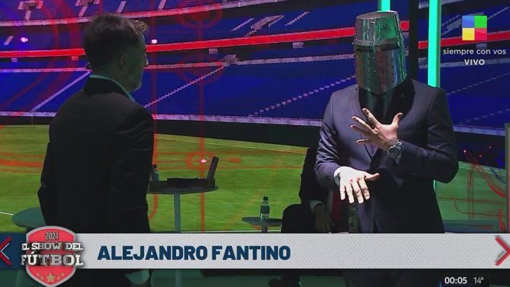 Fantino entronó a Toti Pasman como Rey de El Show del Fútbol