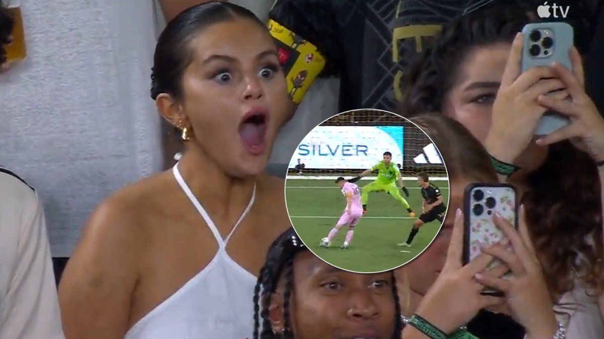 La reacción viral de Selena Gómez por una jugada Lionel Messi en el partido de Inter Miami