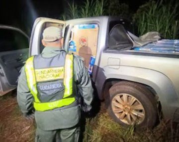 La camioneta estaba cargada con 19.500 atados de cigarrillos de contrabando.