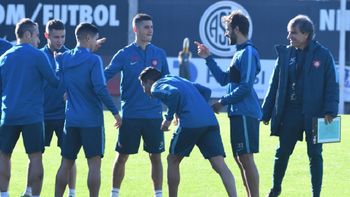 Quignon volvió al Bajo Flores (foto: San Lorenzo) Quignon volvió al Bajo Flores (foto: San Lorenzo)