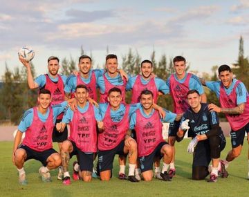 La Selección Argentina tuvo su primer entrenamiento
