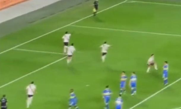 Palavecino no fue el único: el video de otro jugador de River gritándole el gol en la cara a uno de Boca