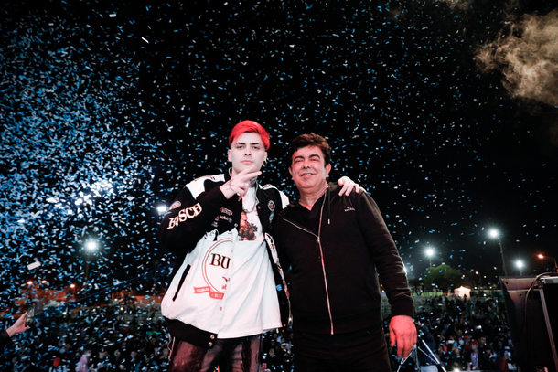 En La Matanza, Lit Killah con 5 mil jóvenes