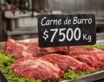 Sorpresiva propuesta en Chubut: una carnicería vende carne de burro