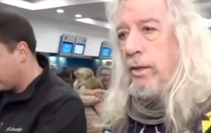 Encontraron a Diego Capusotto en Aeroparque y su desopilante respuesta se volvió viral