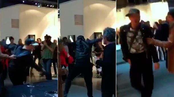 VIDEO: Leo García, sacado porque se quedó sin alcohol en arteBA