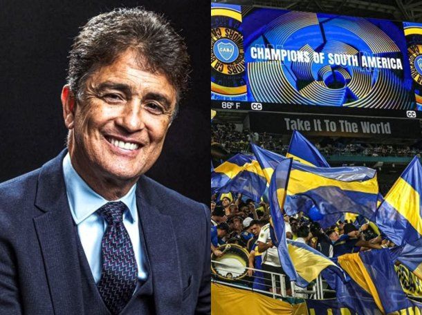 Bebeto se rindió ante la pasión de la hinchada de Boca en el Mundial de Clubes: Quedé impresionado