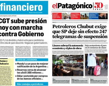 Tapas de diario del martes 7 de marzo de 2017