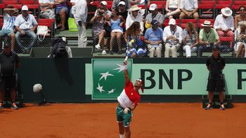 copa davis: fabio fognini se quejo del publico argentino copa davis: fabio fognini se quejo del publico argentino