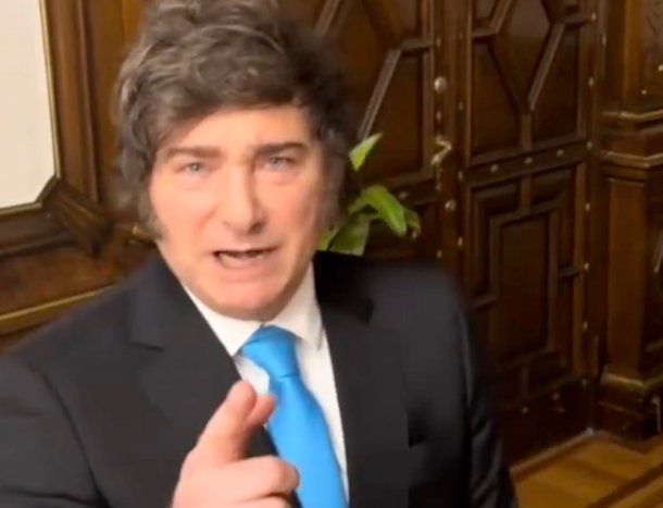 El mensaje grabado de Javier Milei para cerrar el año: Por un 2026 que haga a la Argentina grande otra vez