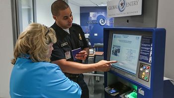 Uno de los puestos de pre admisión de Global Entry Uno de los puestos de pre admisión de Global Entry