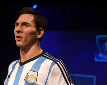 Un Messi hinchado ya es una de las grandes atracciones de Nueva York