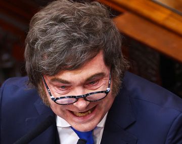 Javier Milei en el Congreso