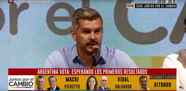 Marcos Peña: Las boca de urna que circulan son dibujadas y truchas