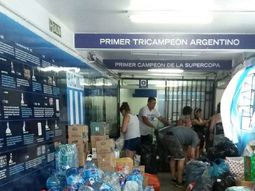 racing recibe donaciones para los afectados de las inundaciones del litoral racing recibe donaciones para los afectados de las inundaciones del litoral