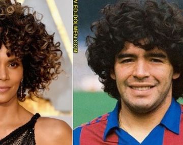 Memes Oscar: Halle Berry como Diego Maradona