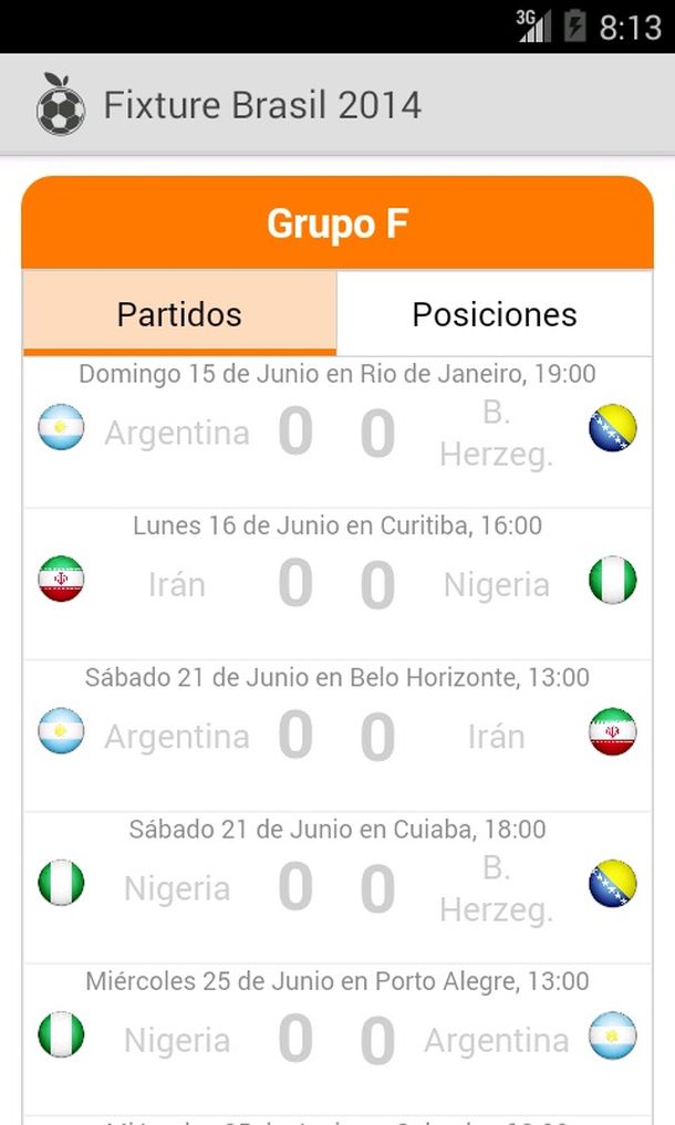 Scioli lanzó una aplicación para seguir el Mundial