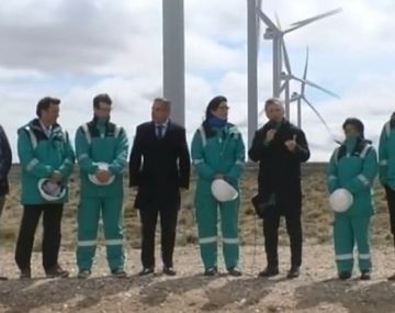 El chiste de Macri en medio de la inauguración de un parque en Chubut