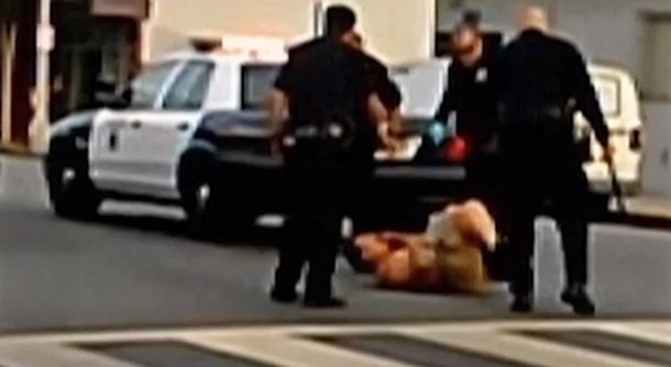 VIDEO: Brutalidad policial contra un inmigrante mexicano en California