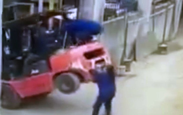 Brutal accidente en una fábrica de China