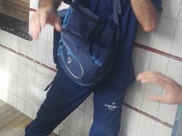 Así detenían al abusador en Longchamps