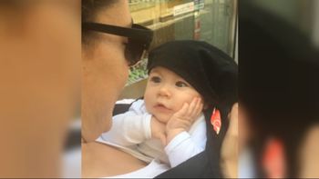 Madre e hija se robaron el show Madre e hija se robaron el show