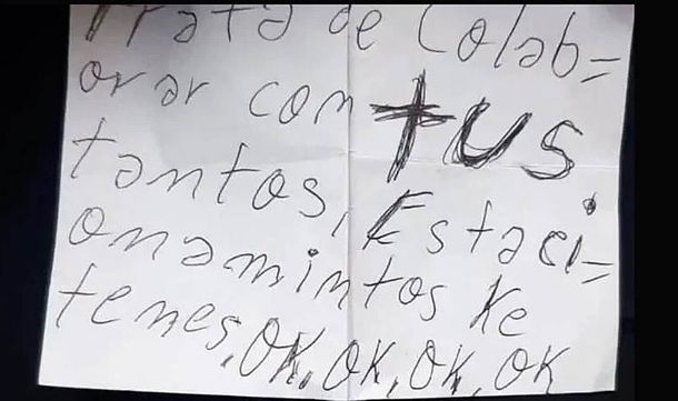 Trapito le dejó un mensaje casi amenazante a un conductora que no hizo el pago voluntario