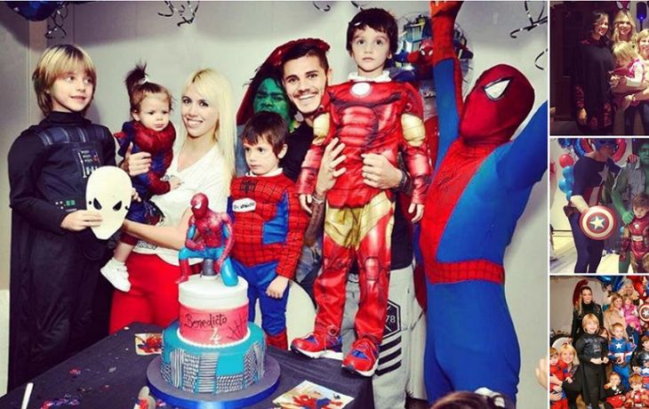 El divertido festejo de cumpleaños del hijo de Wanda Nara
