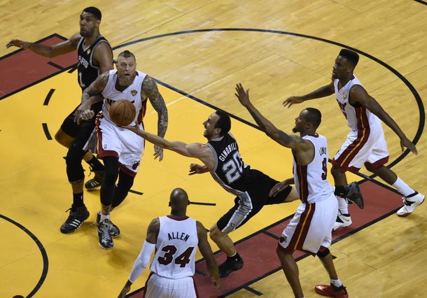 Mirá el show de los Spurs de Ginóbili en la final de la NBA