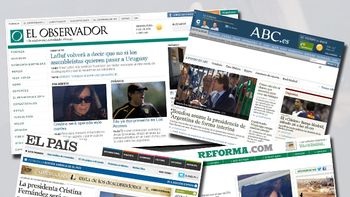 la salud de cristina en primera plana de la prensa mundial la salud de cristina en primera plana de la prensa mundial