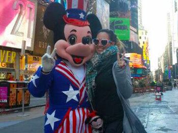 El álbum de fotos de Belén Francese en Nueva York