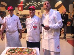 Ezequiel Ortigoza, segundo desde la derecha, quedó séptimo en la categoría Libre