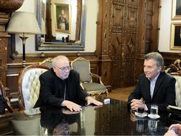 macri se reunio en casa rosada con las maximas autoridades de la iglesia macri se reunio en casa rosada con las maximas autoridades de la iglesia