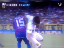 se puso nervioso: mira el espectacular cano de un jugador de rosario central se puso nervioso: mira el espectacular cano de un jugador de rosario central