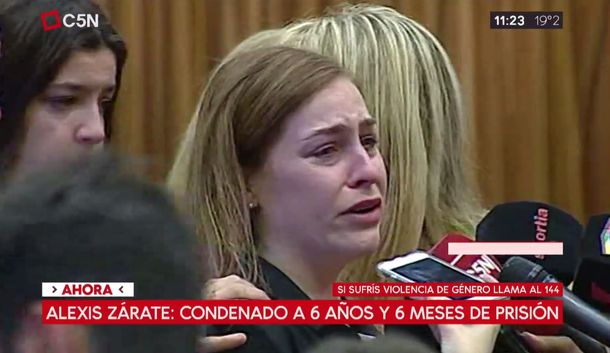 Giuliana rompió en llanto tras el fallo