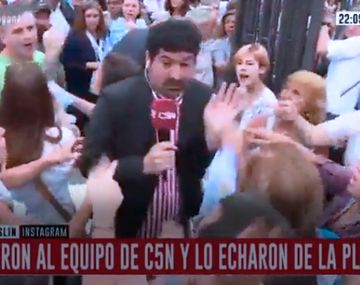 Lautaro Maislin fue agredido por manifestantes