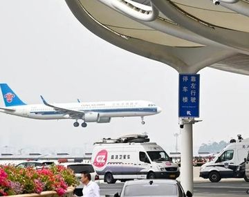 Hito: se concretó el primer vuelo comercial directo entre Shanghái y Buenos Aires