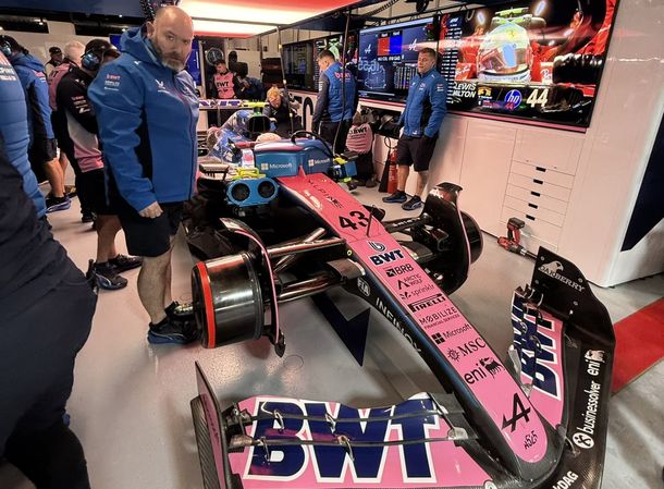 Franco Colapinto finalizó 20 en las primeras pruebas libres del Gran Premio de Las Vegas