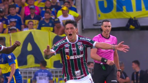 Final de la Copa Libertadores: el gol de Cano para abrir el marcador en el Maracaná