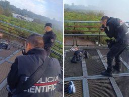 El turista desaparecido fue identificado como Mariano Ariel Sierra, de 41 años.