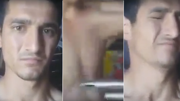 Las imágenes del video que ya circula en la web Las imágenes del video que ya circula en la web